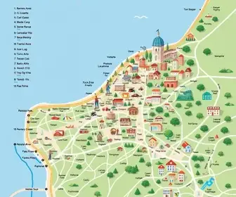 Mapa turístico de Buenos Aires para montar roteiro: use no roteiro