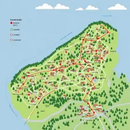 Mapa turístico de Campos do Jordão para montar roteiro: use no roteiro