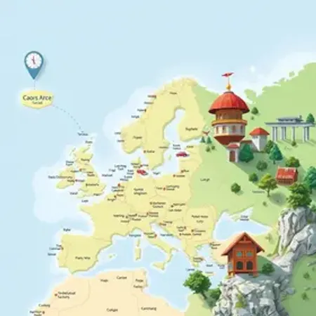 Como usar mapa turístico online em viagem