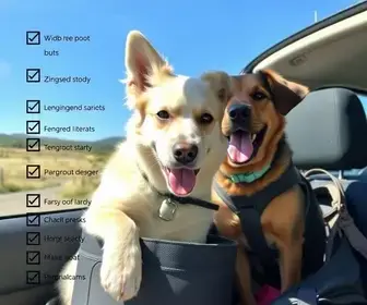 Viagem de carro com cachorro: checklist e cuidados