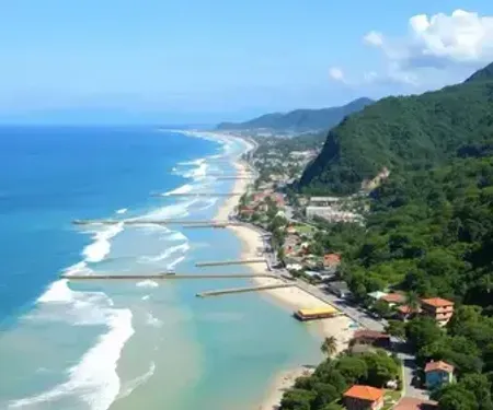 Mapa turístico de Paraty para montar roteiro: use no roteiro