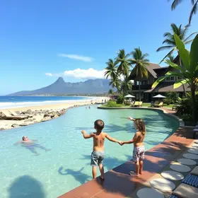 Resort em Santiago para família com crianças: onde reservar